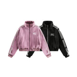 Unisex Jacket Female Winter Lambskin Sports Cotton Jacket
