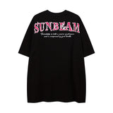 Men T Shirt Hip-Hop Street Retro Bottoming T-shirt Casual All-Match Short-Sleeved Men and Women