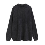 Men Long Sleeve Shirt Vintage Vintage Long Sleeve T-shirt Men and Women Retro Easy Matching
