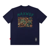 Men's T Shirt Personalized Printed Short-Sleeved T-shirt Men's and Women's Ins Loose