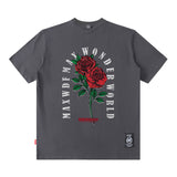 Men's T Shirt Printed Short-Sleeved T-shirt Men's Ins All-Match Loose