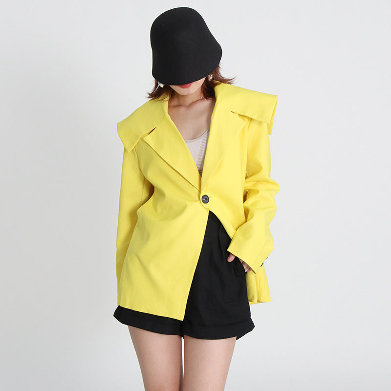 Frankie Shop Hourglass Blazer Fall Baggy Coat
