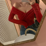 Women Long Sleeve Shirt Women's T-shirt Bottoming Shirt