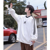 Men Hoodie Sweater Men's Autumn Sports Loose Hooded Coat