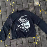 Men T-shirts Nirvana Band Washed Old T-shirts