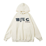 Men Hoodie Letter Hooded Sweater Men's Loose