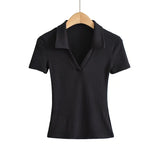 Women T-Shirt T-shirt Women's Short-Sleeved Women's Ins Top