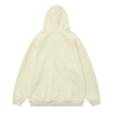 Men Hoodie Butterfly Patch Embroidered Hoodie