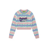 Women Sweater Letter Sweater Girls Autumn Leisure round Neck Long Sleeve Sweater