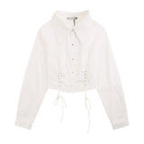 Women Long Sleeve Shirt Women's Short Long Sleeve Shirt Women's Casual Autumn