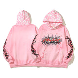 HS Hoodie Hand Painted Graffiti Printing