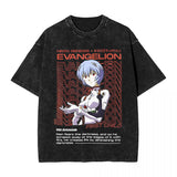 Rei Ayanamied T Shirt Evangelioned Aesthetic Hip Hop T-Shirt
