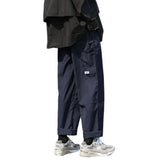 Men Sweatpants Straight Loose Retro All-Matching Casual Pants