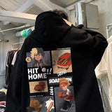 Men Hoodie Hooded Sweater Men's Autumn Fashion Brand High Street Coat