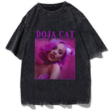 Vintage Doja Cat Printed T-Shirt Rap Oversized Wash