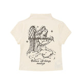 Women T-shirt Printed Short-Sleeved T-shirt Women's Summer