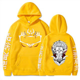 Funny Jujutsu Kaisen Long Sleeve Casual Hoodies Anime