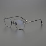 CHH Chrome Hearts Glasses Versatile Titanium Frame Ultra Light Box Frame Glasses Frame