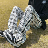 Men Sweatpants High Street Straight Wide Leg Pants