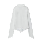 Women Long Sleeve T-Shirt T-shirt Girls Autumn American Embroidery Cardigan Top