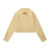 Women's Long Sleeve Shirt Women's Trendy Autumn Design Short Shirt