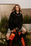 Unisex Jacket Autumn Deerskin Velvet Print and Embroidery Coat Women's Clothing