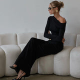 Women Co-Ord Set Long Sleeve Top and Skirt Suit Autumn and Winter