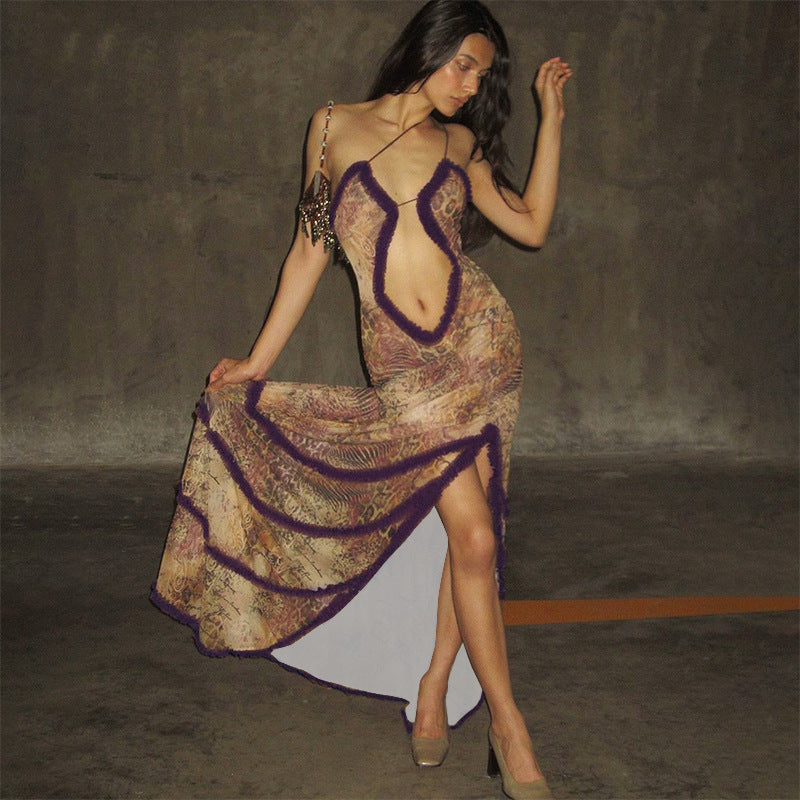 Woman Dresses Women's Spring Print Dress