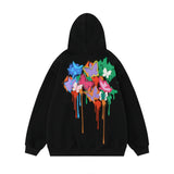 Men Hoodie Hooded Sweater Men's Spring and Autumn Loose Hoodie Shirt