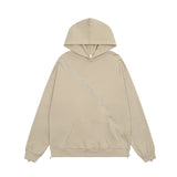 Men Hoodie Patchwork Hoodie Men's Trendy Fashion Loose