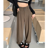 Palazzo Pants Women's Wide-Leg Pants Spring and Autumn Pants Straight Casual