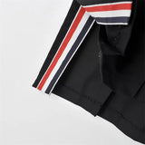 Women Skirt Summer High Waist Preppy Style Pleated Skirt Skirt