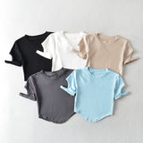 Women T-Shirt Short-Sleeved T-shirt Women's Casual Short Summer Top