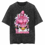 Cotton Mens Vintage Japan Anime Print Oversize TShirt