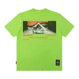 Men T Shirt Retro Short Sleeve T-shirt Men and Women Ins Style