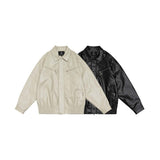 Unisex Jacket Autumn Simplicity Leather Jacket Women's Clothing