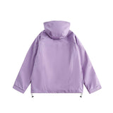 Unisex Jacket Autumn Washed Hooded Jacket Women