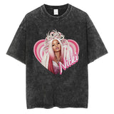 Nicki Minaj Vintage Washed T Shirt Gag City Pink Friday