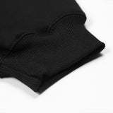 Men Fleece Lined Hoodie High Street Hooded Sweaters Menswear Ins Loose Casual Five-Pointed Star Embroidery