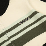 Women Sweater Short Knitted Cardigan Color Matching Long Sleeve Sweater Coat