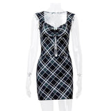 Women Co-Ord Set Preppy Style Suspender Skirt Skirt