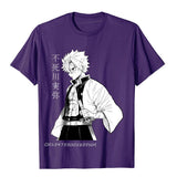 Classic Photo Sanemi Demon Anime Premium Cotton