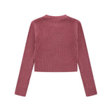 Women Sweater Cardigan Sweater Women's Autumn Long Sleeve Zipper Sweater