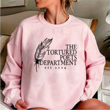 The Tortured Poets Department Sweatshirt  TTPD New