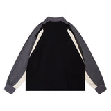 Men Long Sleeve Shirt Workwear Mechanical Style Long Sleeve T-shirt Men and Women Hip Hop Retro Loose Windproof