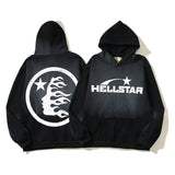 HS Hoodie Retro Distressed Loose Fleece