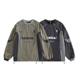 Unisex long-sleeved shirt spring and summer retro