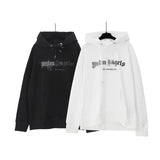 Palm Angle Hoodie Palm Angels Rhinestone Letter Logo Printed Hoodie Hoodie