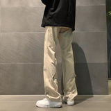 Men Sweatpants Vibe Pants Men's Spring and Autumn Loose Straight Casual Pants