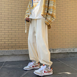 Men Sweatpants Corduroy Pants Men's Spring and Autumn Casual Pants Korean Style